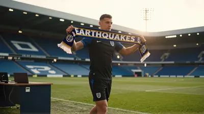 Earthquakes lock up England keeper Gunn in 2026 signing